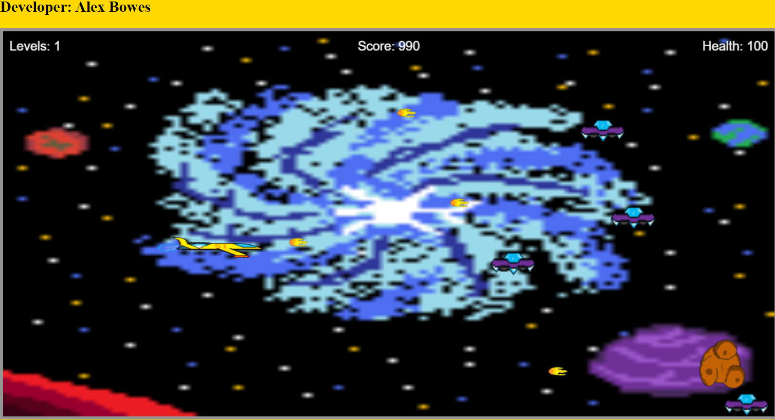 Space Adventures - Award-winning game project