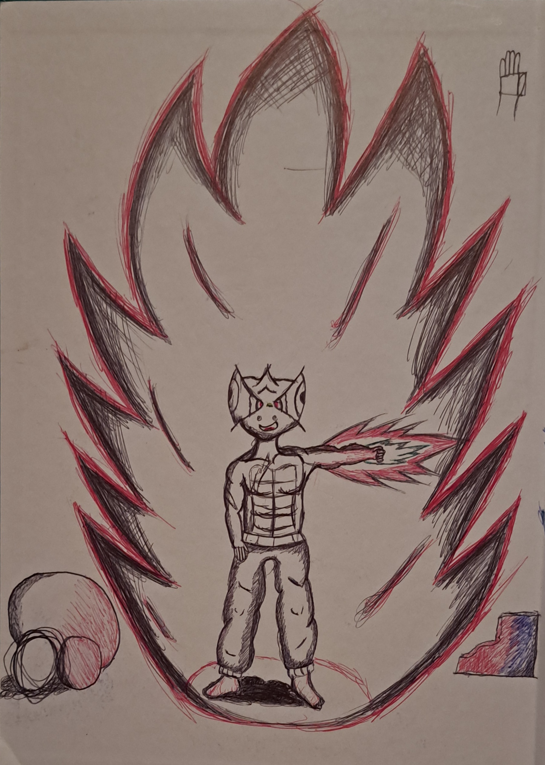 drawn Image of a android